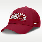 Alabama On-Field Club Gameday Men's Nike Dri-FIT College Adjustable Hat