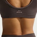 NikeSKIMS Ribbed Seamless Women's Micro-Scoop Bra