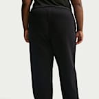 Nike Studio Fleece Medium Weight Oversize-Hose mit hohem Bund und Bündchen (Damen)