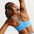 Bra deportivo ajustable con almohadillas para mujer Nike Indy Light Support