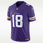 Jersey de fútbol americano Nike Dri-FIT de la NFL Limited para hombre Justin Jefferson Minnesota Vikings