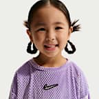 Nike Toddler Swoosh Sparkle 2-Piece Velvet Pants Set