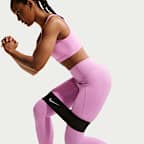 Leggings de cintura alta sin costura delantera de 7/8 para mujer Nike Universa
