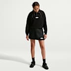 Nike Sportswear Studio Fleece Older Kids' (Girls') Quarter-Zip Top