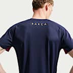 F.C. Barcelona Strike Men's Nike Football Dri-FIT Short-Sleeve Top