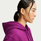 Sudadera con gorro de cierre completo para mujer Nike Studio Fleece Medium Weight