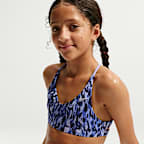 Conjunto de bikini con cordones para niña talla grande Natación Nike