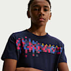 F.C. Barcelona Older Kids' Nike Football T-Shirt
