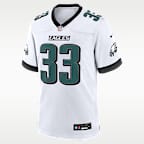 Jersey Nike de la NFL Game para hombre Cooper DeJean Philadelphia Eagles