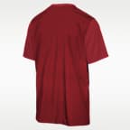 Playera Nike Dri-FIT de la MLB para niños talla grande Texas Rangers Authentic Collection City Connect Velocity