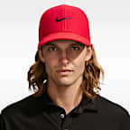 Gorra de golf Dri-FIT ADV SwooshFlex con estructura Nike Rise