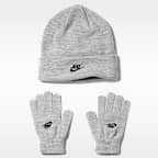 Ensemble bonnet et gants Club Nike pour pré-ado