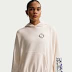 Nike Sportswear Women's Oversized French Terry Graphic Pullover Hoodie