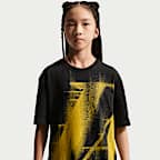Los Angeles Lakers Nike Edge 26 Big Kids' Short-Sleeve T-Shirt