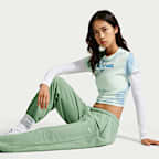 나이키 스포츠웨어 칠 테리 여성 미드라이즈 프렌치 테리 조거