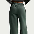 Nike Studio Fleece Medium Weight Women's Mid-Rise Wide-Leg Pants
