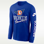 Denver Broncos Rewind Men's Nike NFL Long-Sleeve T-Shirt