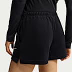 Nike Studio Fleece Lightweight Women's Mid-Rise Shorts