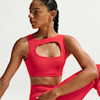 Bra deportivo de baja sujeción con forro ligero para mujer Nike Zenvy