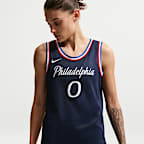 Jersey Nike de la NBA Swingman para hombre de Tyrese Maxey de los Philadelphia 76ers City Edition