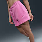 Shorts de tiro medio de 10 cm para mujer Nike Sportswear Phoenix Fleece