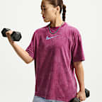 Nike 女款寬版短袖 T 恤