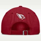 Gorro ajustable Nike de la NFL de los Arizona Cardinals para hombre con marca denominativa Primetime Club