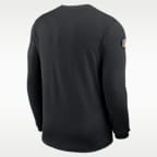 New Orleans Saints Sideline Coach Men's Nike Dri-FIT NFL Long-Sleeve Top