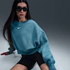 Sudadera sin cierre de cuello redondo extra oversized para mujer Nike Sportswear Phoenix Fleece