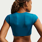 Nike Swim Women's Cropped Swim Top