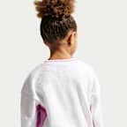 나이키 베이비 프렌치 테리 컬러블록 투피스 크루 세트