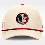 Gorra universitaria Nike ajustable para hombre Florida State Legacy Vintage Rope Rise