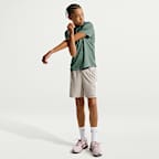 Haut à manches courtes Nike Miler pour pré-ado (garçon)