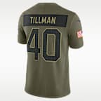 Jersey Nike Dri-FIT de la NFL Limited para hombre Pat Tillman Arizona Cardinals Salute to Service Retired