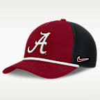 Alabama Primetime Rise Men's Nike College Trucker Adjustable Hat
