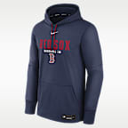 Boston Red Sox Authentic Collection Men's Nike Therma MLB Pullover Hoodie