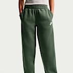 Pants holgados con dobladillo abierto para niños Nike Sportswear