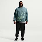 Sudadera con gorro sin cierre de básquetbol Dri-FIT de tejido Fleece para hombre Kobe