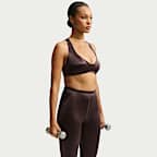 Brassière à décolleté plongeant NikeSKIMS Satin Shine pour femme