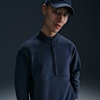 Playera Dri-FIT de medio cierre para hombre Nike 24.7 ImpossiblySoft