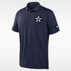 Polo Nike Dri-FIT de la NFL para hombre de la gira de los Dallas Cowboys