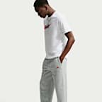 Nike Club Men's Open-Hem Fleece Trousers