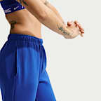 Nike Studio Fleece Sport Women's Dri-FIT Mid-Rise Pants