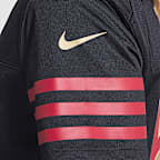 Jersey Nike de la NFL Game para mujer Fred Warner San Francisco 49ers Rivalries Collection