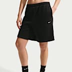 Nike Studio Fleece Medium Weight Women's Oversized High-Rise Shorts