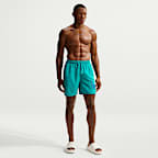 Shorts de playa o alberca con forro completo de 18 cm para hombre Nike Swim