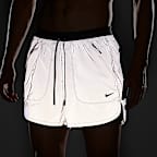 ナイキ メンズ 10cm 2イン1 リフレクティブ (再帰反射) デザイン ランニングショートパンツ