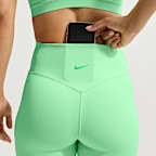 Nike Universa Women's High-Waisted 12.5cm (approx.) Biker Shorts with No Front Seam