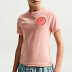 Nike Sportswear Big Kids' (Girls') Short-Sleeve Rib Top