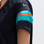 Jaylen Waddle Miami Dolphins Rivalries Collection Women’s Nike NFL Game Jersey